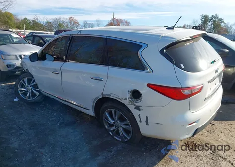 2014 Infiniti Qx60 from USA, damaged, VIN 5N1AL0MMXEC511841